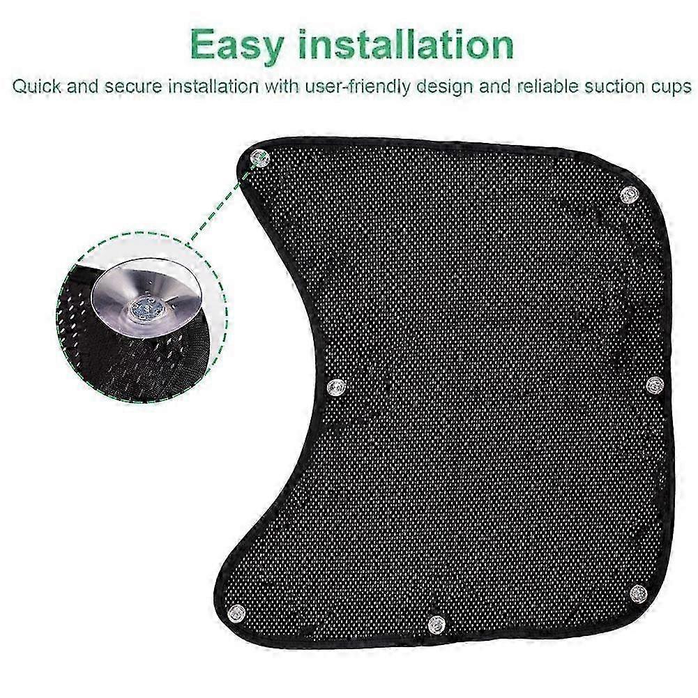 Side Window Sun Shade for Freightliner Cascadia Semi-Truck Sunshade - Image 4