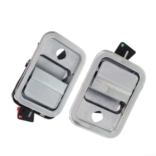 Paire de poignées de porte avant pour Freightliner pour Columbia, compatibles avec les modèles 2003-2014, pièce de rechange extérieure en métal A1842228003 - Image 7