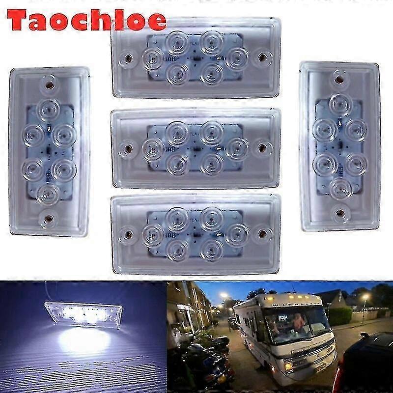 5pcs LED Cab Roof Freightliner Top lights clearance marker running lights 6led Car side lights For Freightliner Truck Lights 2025 - Image 1