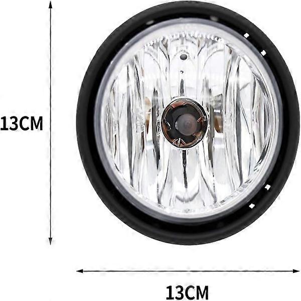 Leavan Fog Lights Replacement With Bulbs Fit For Freightliner Columbia 2000~2015 Passenger & Driver Side Front Fog Light Lamp Fit for Freightliner Cen - Image 3