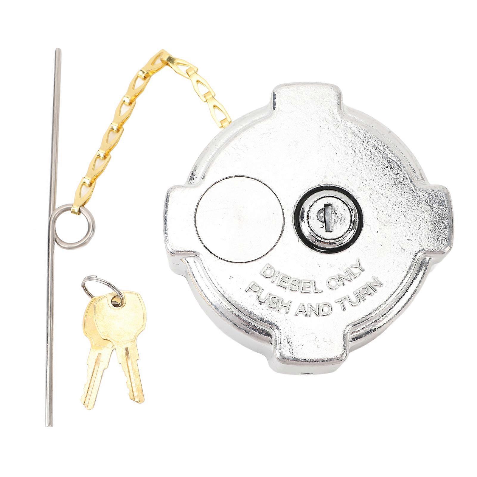 Locking Fuel Cap With Keys for Freightliner Cascadia Columbia Century - Image 1