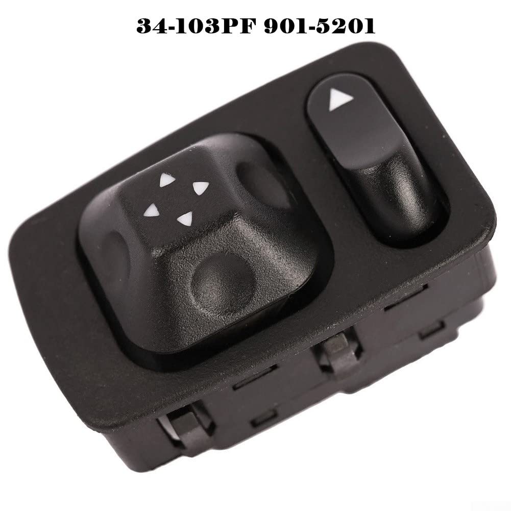 Interrupteur de commande pour rétroviseur pour Freightliner pour Century Class 03-09 901-5201 - Image 2